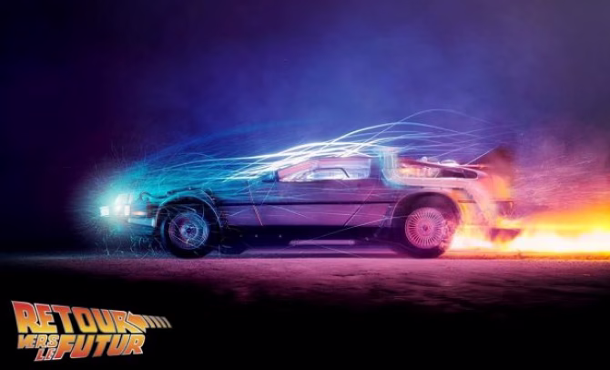 Voiture du film Retour vers le Futur